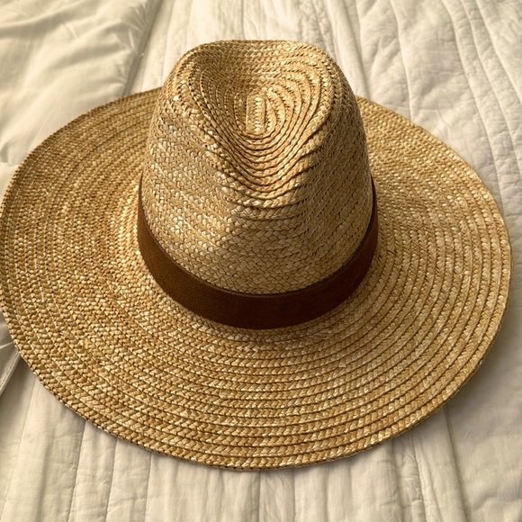 GIGI PIP Accessories Gigi Pip Isla Fedora Straw Hat Poshmark